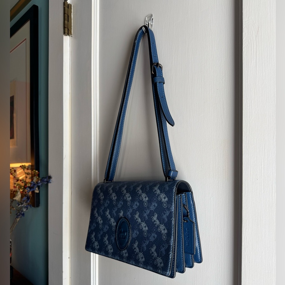 Coach Camille Crossbody Bag with Horse and Carriage Print